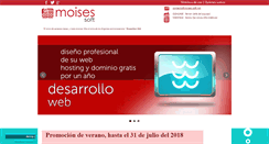 Desktop Screenshot of moises-soft.net